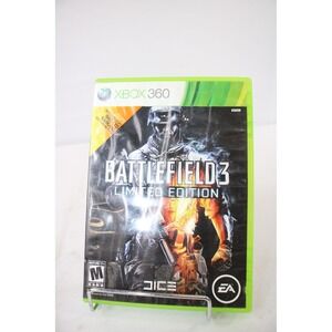 Battlefield 3 Limited Edition Xbox 360 Complete Game Disc Case Manual